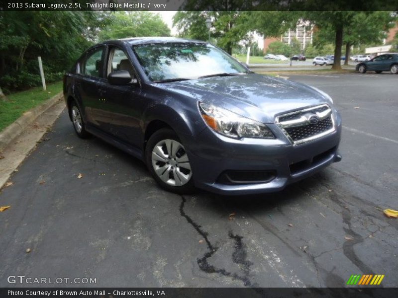 Twilight Blue Metallic / Ivory 2013 Subaru Legacy 2.5i