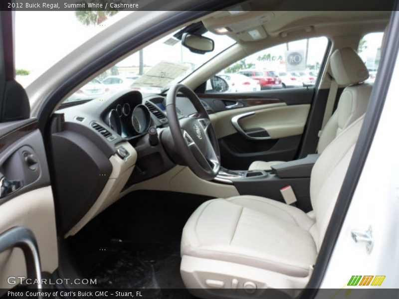 Summit White / Cashmere 2012 Buick Regal