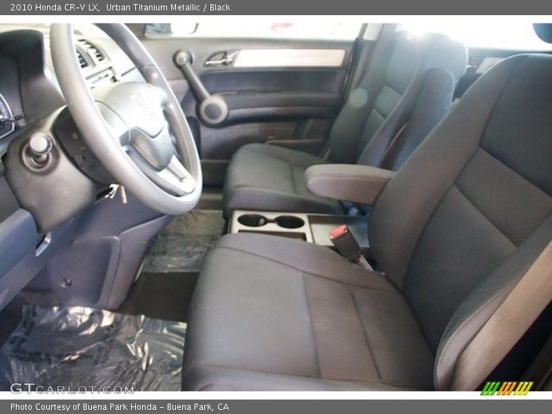 Urban Titanium Metallic / Black 2010 Honda CR-V LX