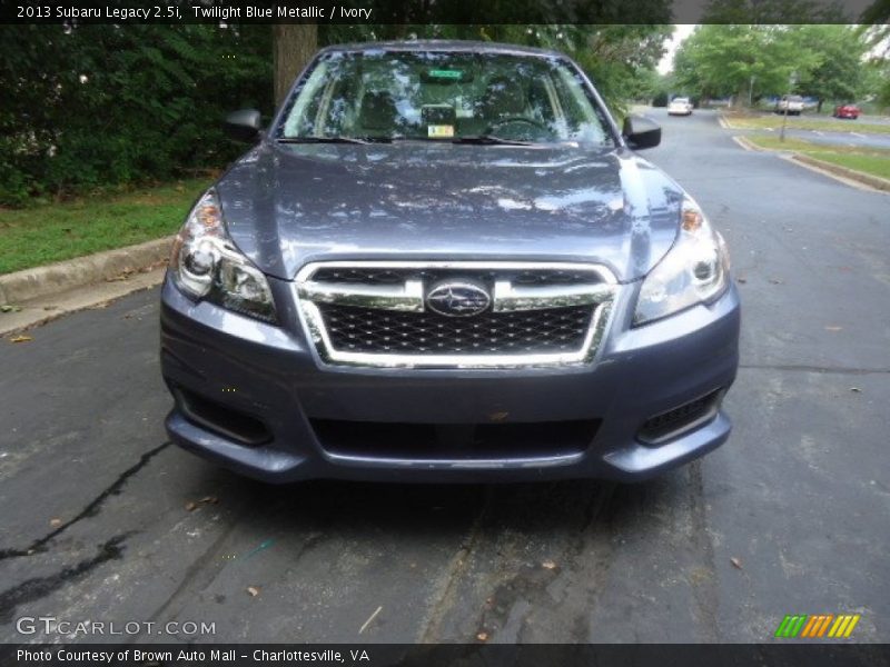 Twilight Blue Metallic / Ivory 2013 Subaru Legacy 2.5i