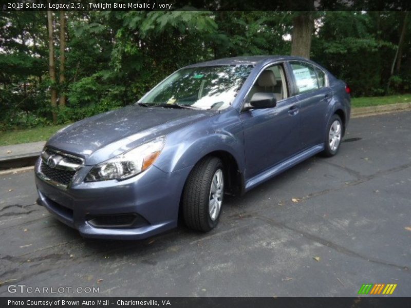 Twilight Blue Metallic / Ivory 2013 Subaru Legacy 2.5i