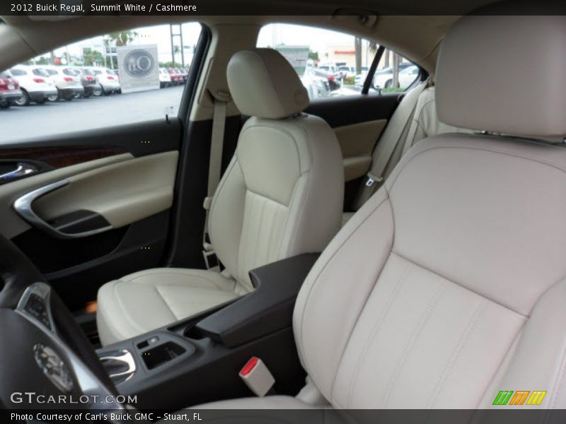 Summit White / Cashmere 2012 Buick Regal