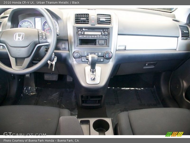 Urban Titanium Metallic / Black 2010 Honda CR-V LX