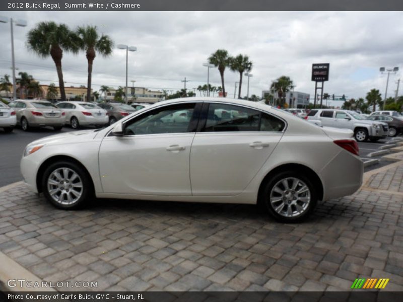 Summit White / Cashmere 2012 Buick Regal