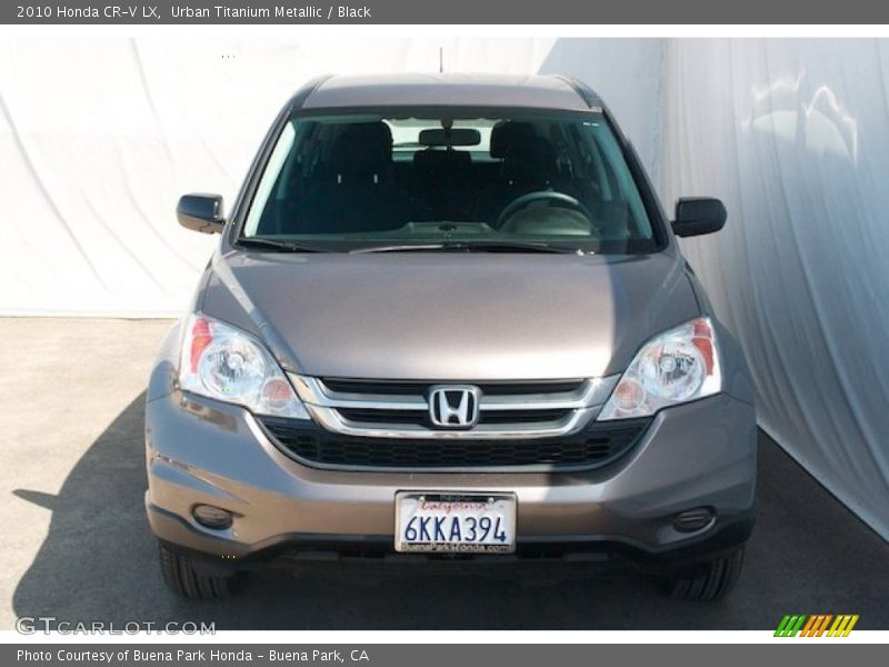 Urban Titanium Metallic / Black 2010 Honda CR-V LX