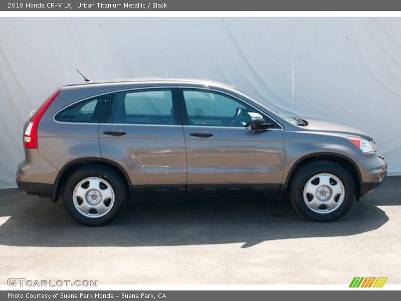 Urban Titanium Metallic / Black 2010 Honda CR-V LX