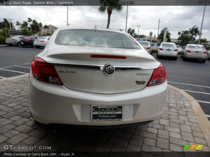 Summit White / Cashmere 2012 Buick Regal
