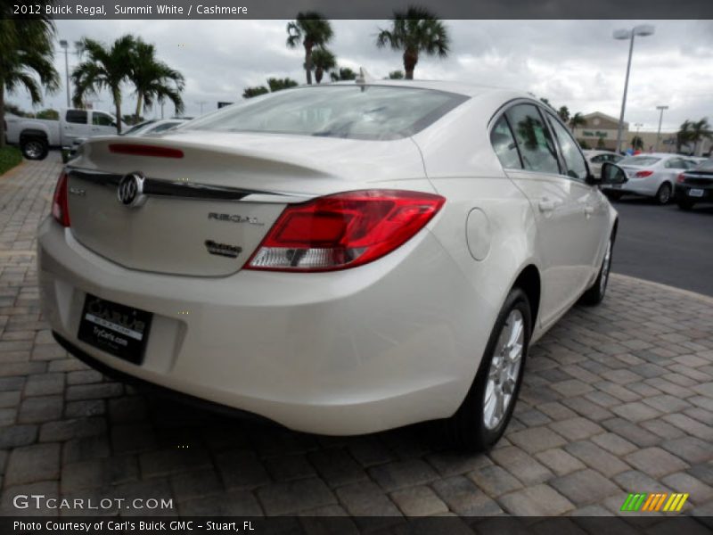 Summit White / Cashmere 2012 Buick Regal