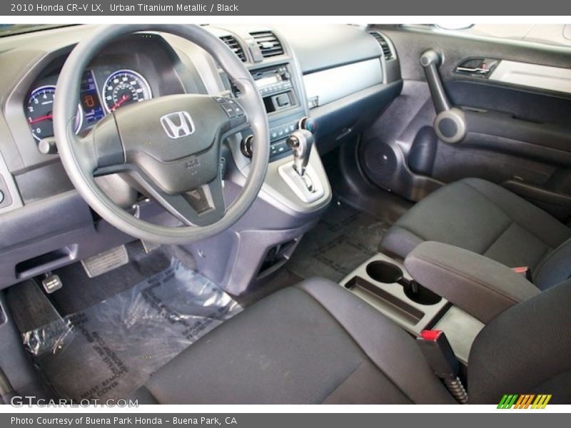 Urban Titanium Metallic / Black 2010 Honda CR-V LX