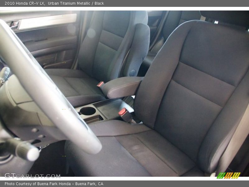 Urban Titanium Metallic / Black 2010 Honda CR-V LX