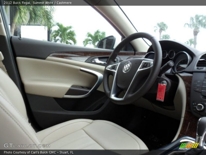 Summit White / Cashmere 2012 Buick Regal
