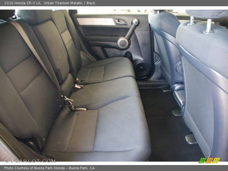 Urban Titanium Metallic / Black 2010 Honda CR-V LX