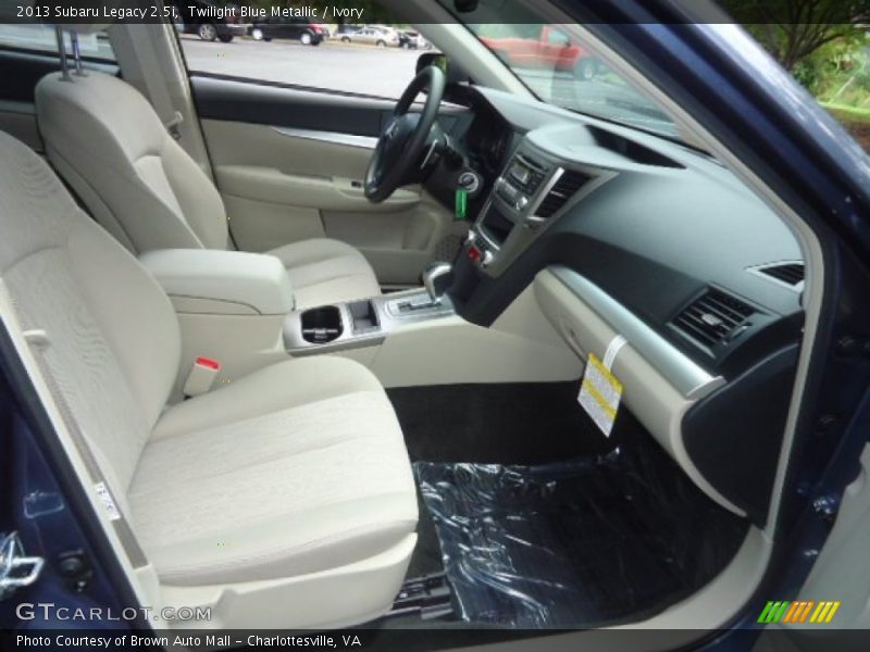 Twilight Blue Metallic / Ivory 2013 Subaru Legacy 2.5i