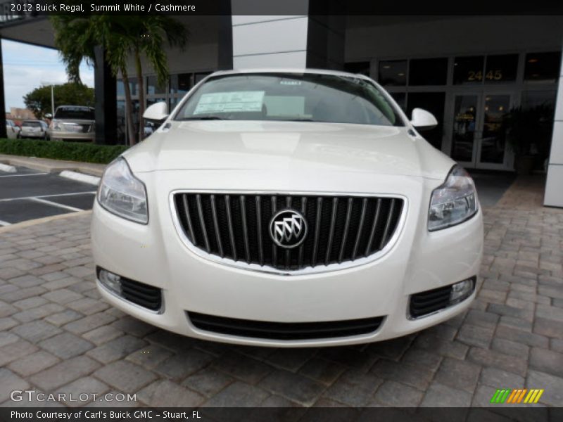 Summit White / Cashmere 2012 Buick Regal