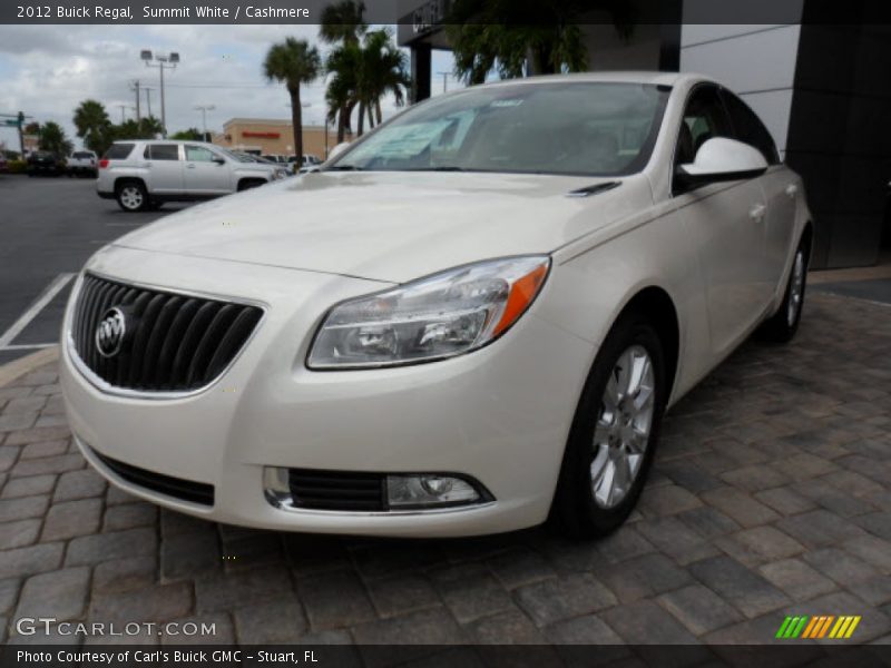 Front 3/4 View of 2012 Regal 
