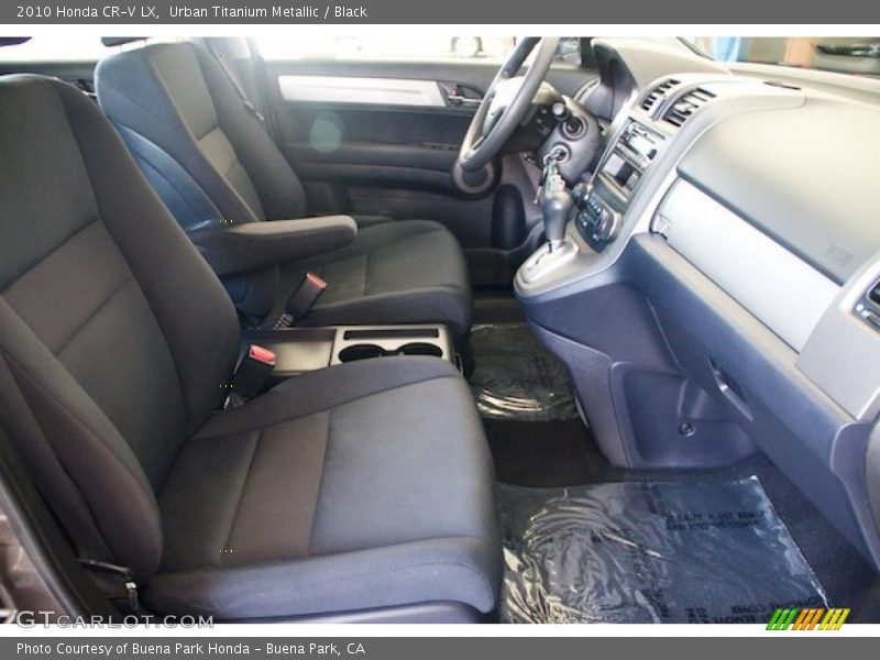 Urban Titanium Metallic / Black 2010 Honda CR-V LX