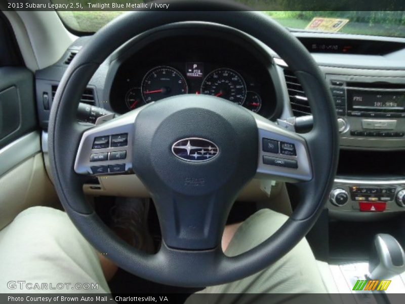 Twilight Blue Metallic / Ivory 2013 Subaru Legacy 2.5i