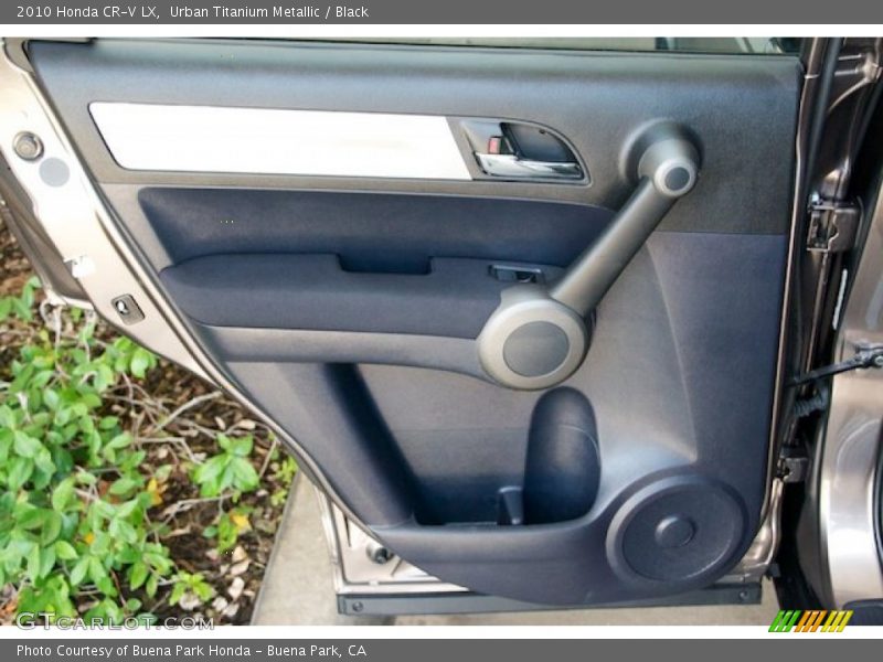 Urban Titanium Metallic / Black 2010 Honda CR-V LX