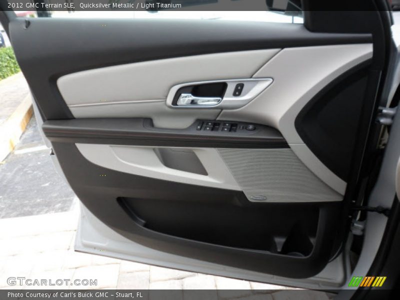 Quicksilver Metallic / Light Titanium 2012 GMC Terrain SLE
