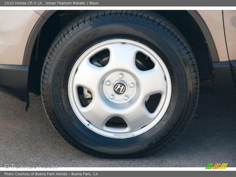 Urban Titanium Metallic / Black 2010 Honda CR-V LX