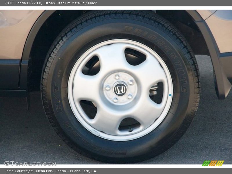 Urban Titanium Metallic / Black 2010 Honda CR-V LX