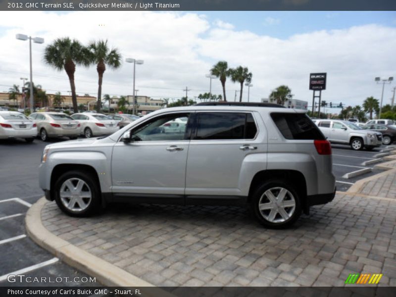 Quicksilver Metallic / Light Titanium 2012 GMC Terrain SLE