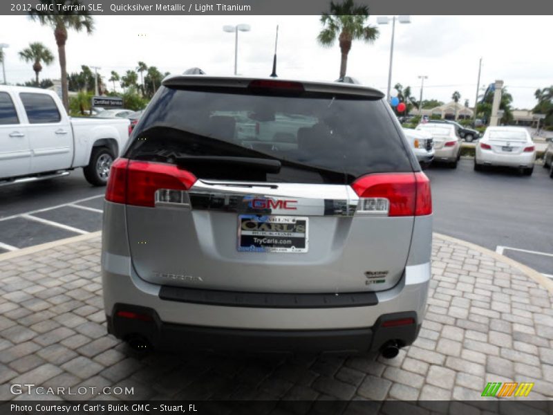 Quicksilver Metallic / Light Titanium 2012 GMC Terrain SLE