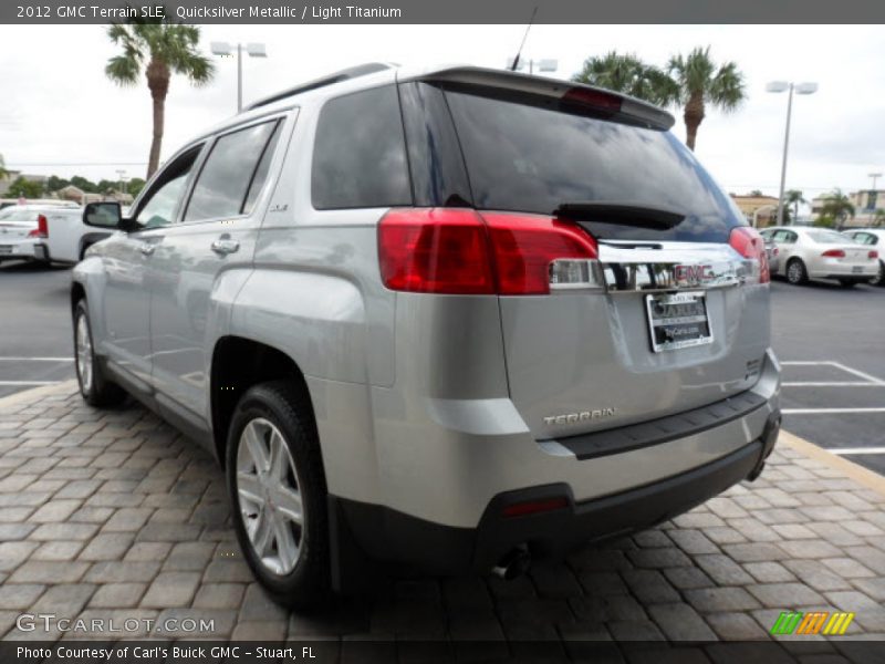 Quicksilver Metallic / Light Titanium 2012 GMC Terrain SLE