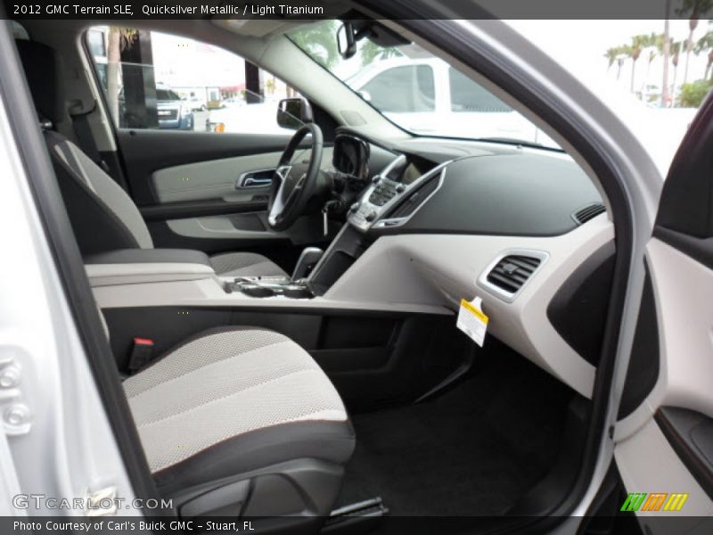 Quicksilver Metallic / Light Titanium 2012 GMC Terrain SLE