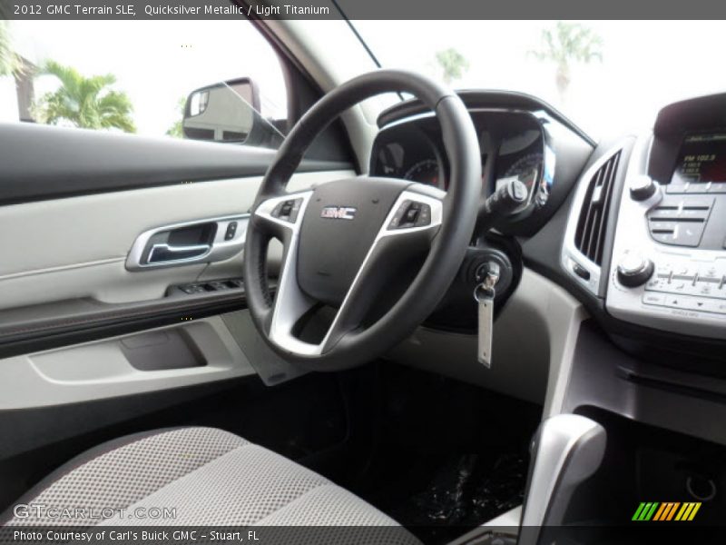 Quicksilver Metallic / Light Titanium 2012 GMC Terrain SLE