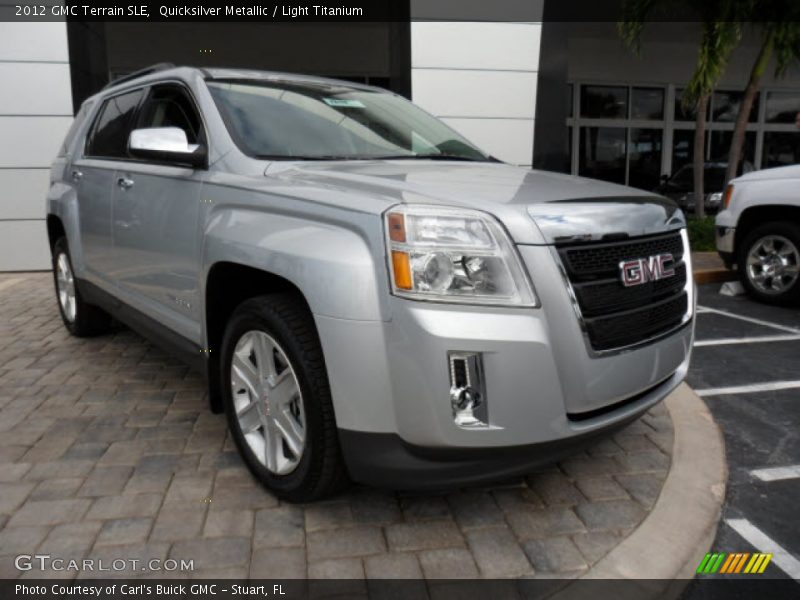 Quicksilver Metallic / Light Titanium 2012 GMC Terrain SLE