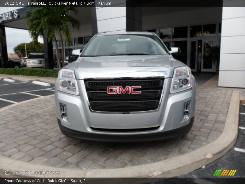 Quicksilver Metallic / Light Titanium 2012 GMC Terrain SLE