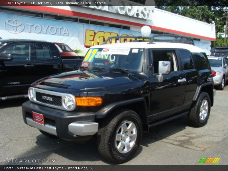 Black Diamond / Dark Charcoal 2007 Toyota FJ Cruiser 4WD