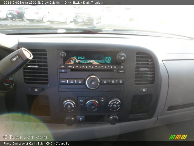 Onyx Black / Dark Titanium 2012 GMC Sierra 1500 SL Crew Cab 4x4