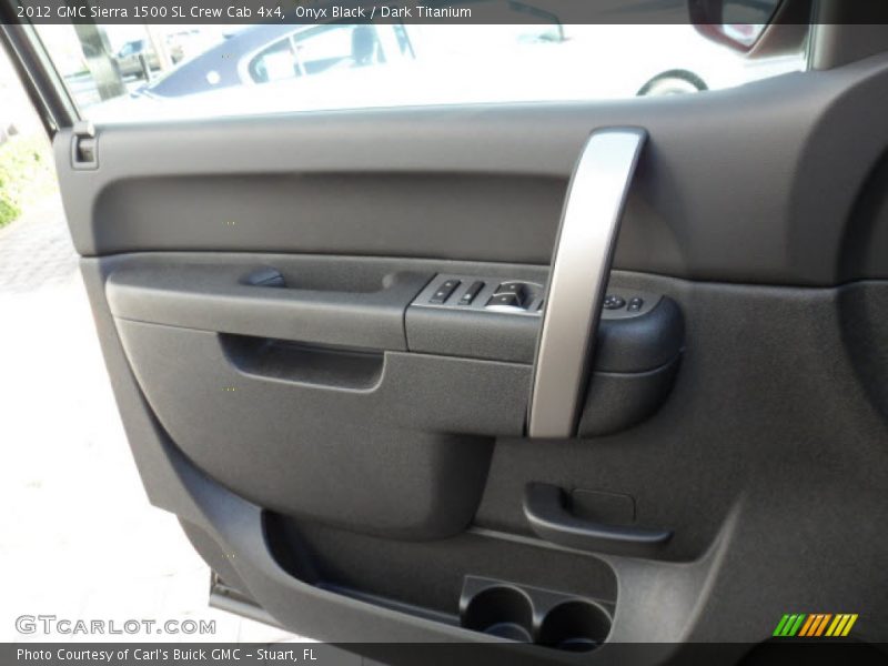 Onyx Black / Dark Titanium 2012 GMC Sierra 1500 SL Crew Cab 4x4
