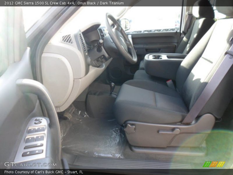 Onyx Black / Dark Titanium 2012 GMC Sierra 1500 SL Crew Cab 4x4