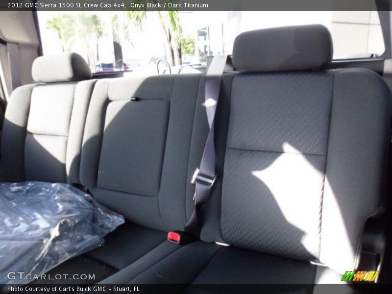 Onyx Black / Dark Titanium 2012 GMC Sierra 1500 SL Crew Cab 4x4