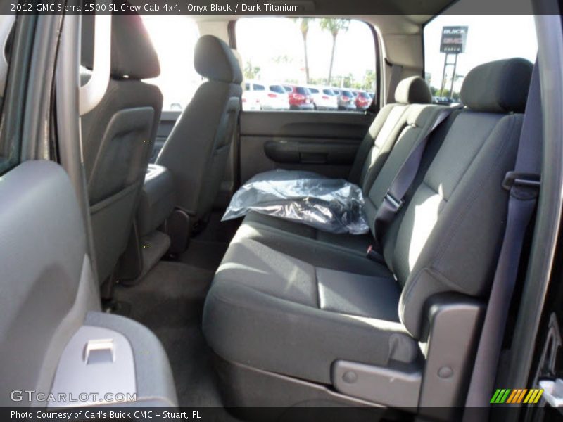 Onyx Black / Dark Titanium 2012 GMC Sierra 1500 SL Crew Cab 4x4