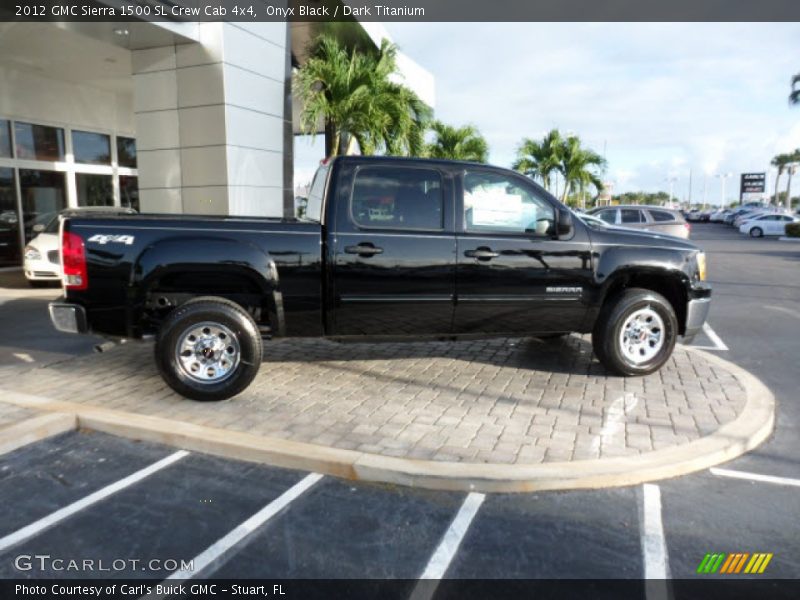 Onyx Black / Dark Titanium 2012 GMC Sierra 1500 SL Crew Cab 4x4