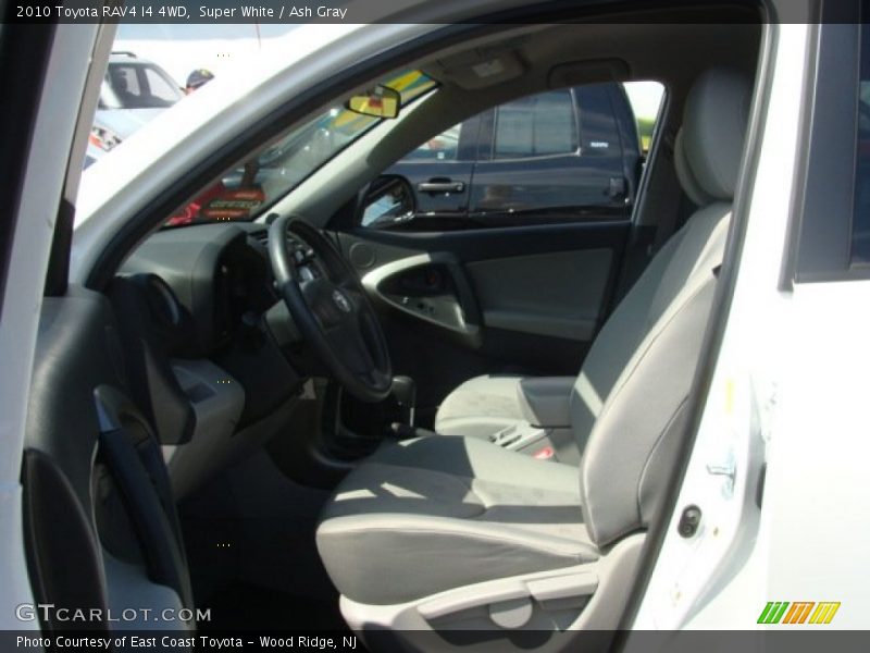 Super White / Ash Gray 2010 Toyota RAV4 I4 4WD
