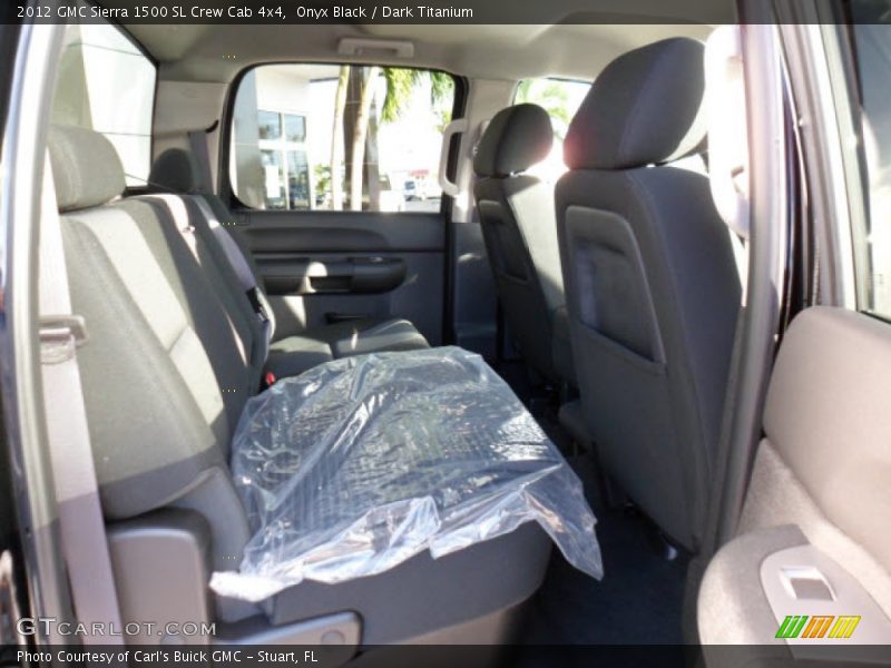 Onyx Black / Dark Titanium 2012 GMC Sierra 1500 SL Crew Cab 4x4