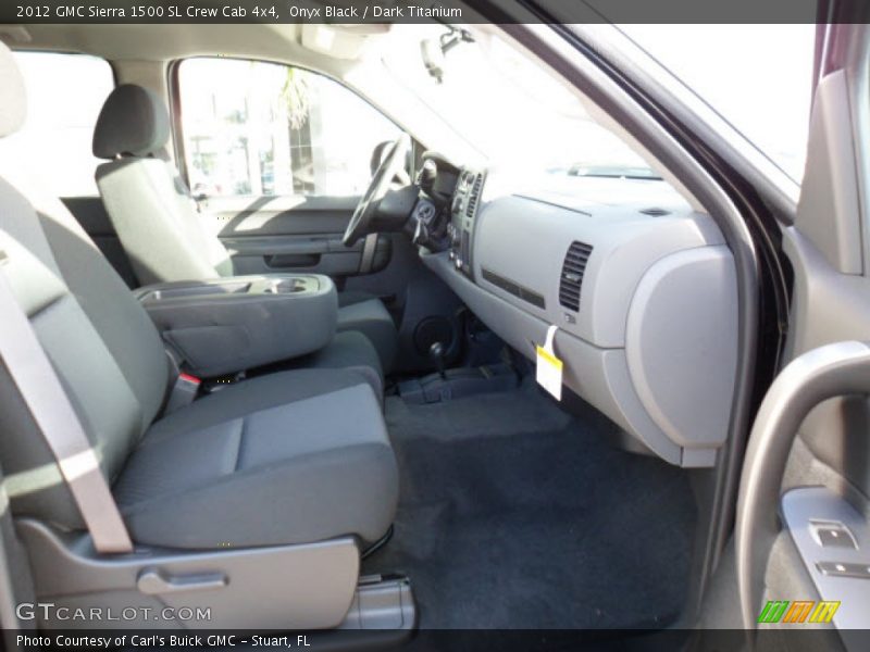 Onyx Black / Dark Titanium 2012 GMC Sierra 1500 SL Crew Cab 4x4