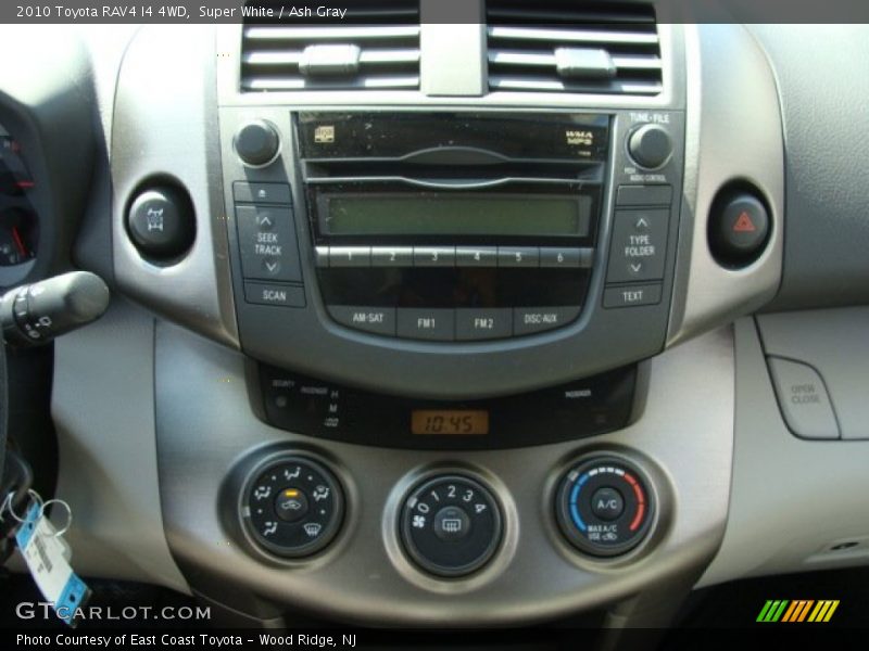 Super White / Ash Gray 2010 Toyota RAV4 I4 4WD