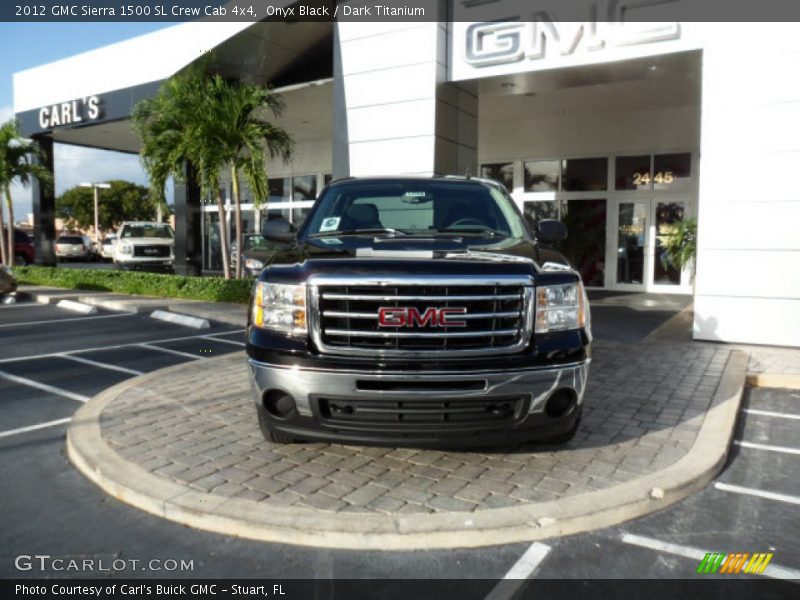 Onyx Black / Dark Titanium 2012 GMC Sierra 1500 SL Crew Cab 4x4