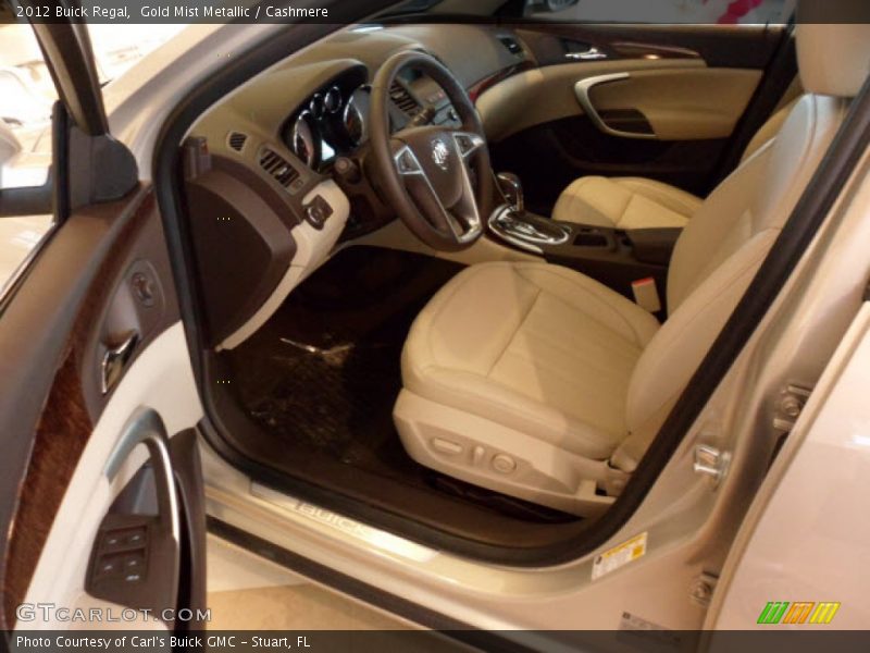 Gold Mist Metallic / Cashmere 2012 Buick Regal