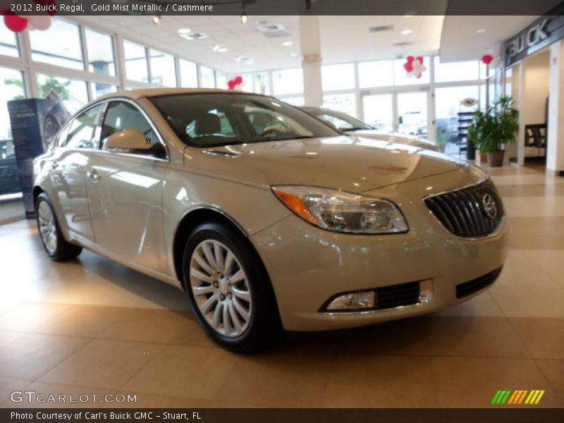 Gold Mist Metallic / Cashmere 2012 Buick Regal