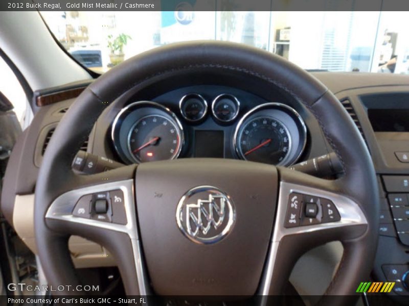 Gold Mist Metallic / Cashmere 2012 Buick Regal