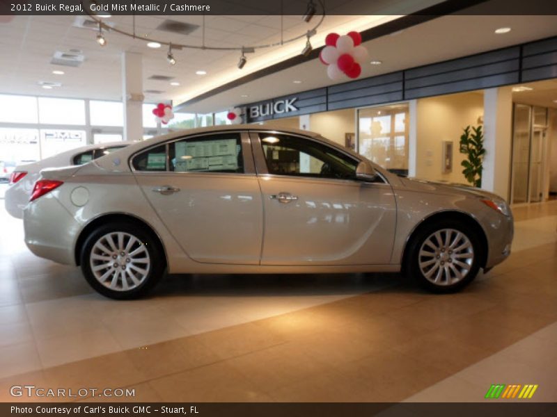 Gold Mist Metallic / Cashmere 2012 Buick Regal