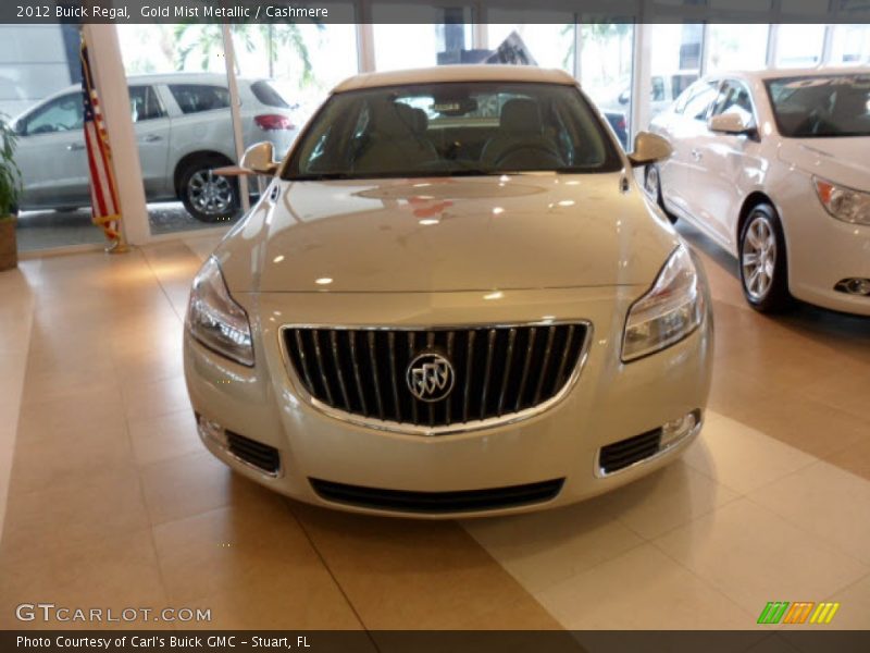 Gold Mist Metallic / Cashmere 2012 Buick Regal
