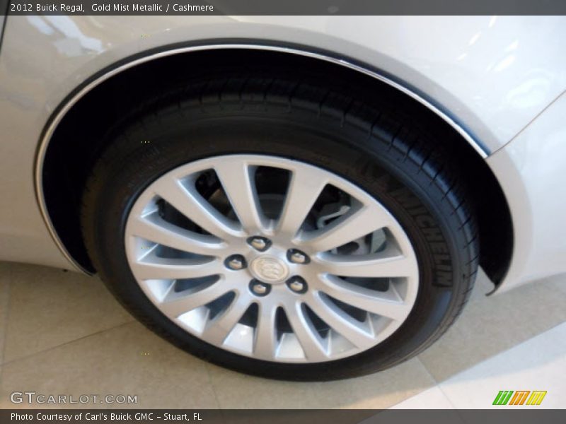 Gold Mist Metallic / Cashmere 2012 Buick Regal